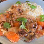 Spaans inktvisstoofpotje met rijst