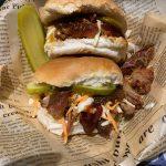 broodjes pulled pork van de barbecue