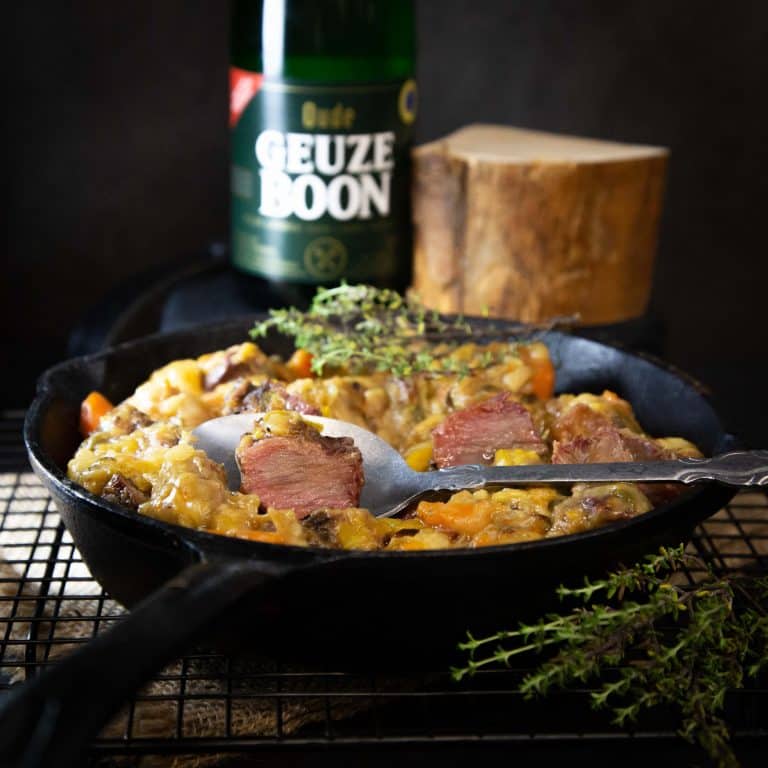 Stoofpot met Blauw-Witte kalfswangen