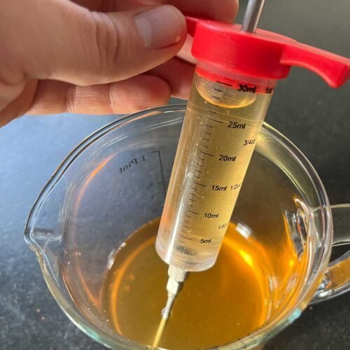 injectiespuit barbecue