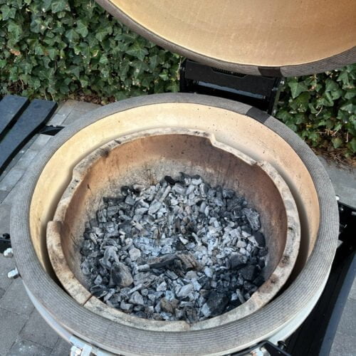Pit Boss Kamado K24 firebox met as