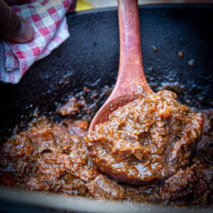 wild zwijn stoofpot barbecue